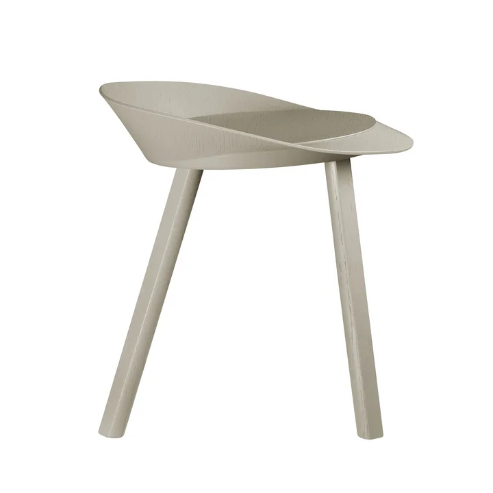 e15 - Mr Collins stool, silk gray