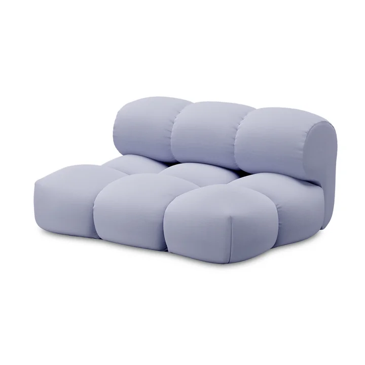 OUT Objekte unserer Tage - Sander Sofa Loveseat, lilac blue (Vidar 4 0723 by Kvadrat)