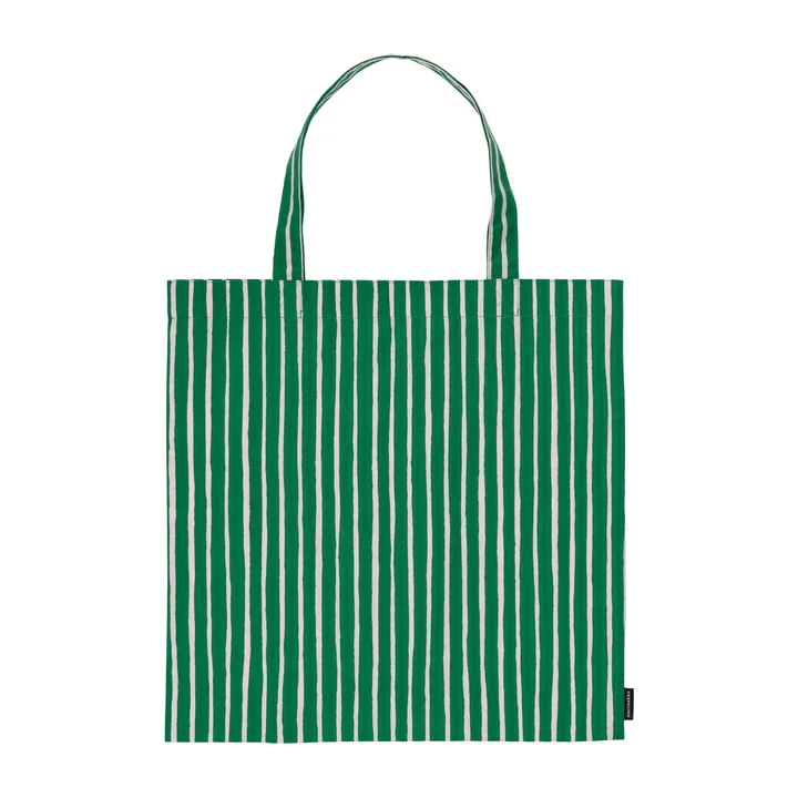 Marimekko - Piccolo Bag, 44 x 43 cm, green / pink