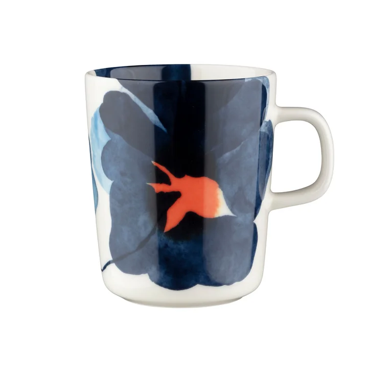 Marimekko - Oiva Valssi mug with handle, 250 ml, multicolored