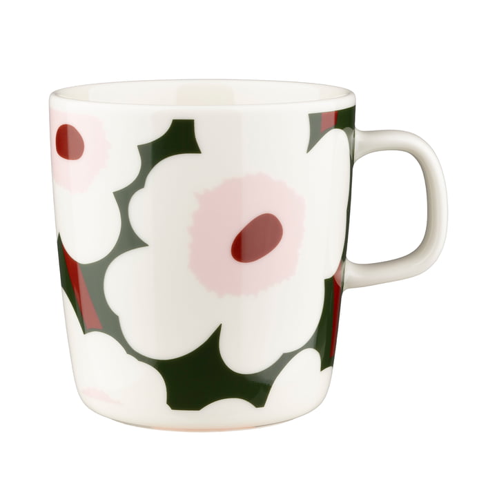 Marimekko - Oiva Unikko Mug with handle, 400 ml, multicolored