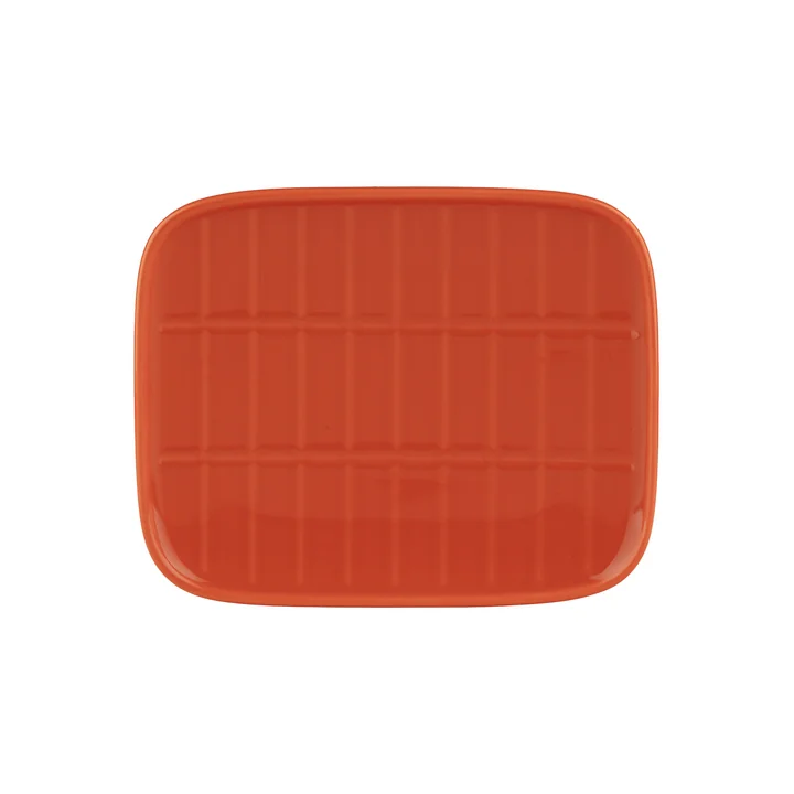 Marimekko - Tiiliskivi Serving platter, 15 x 12 cm, orange