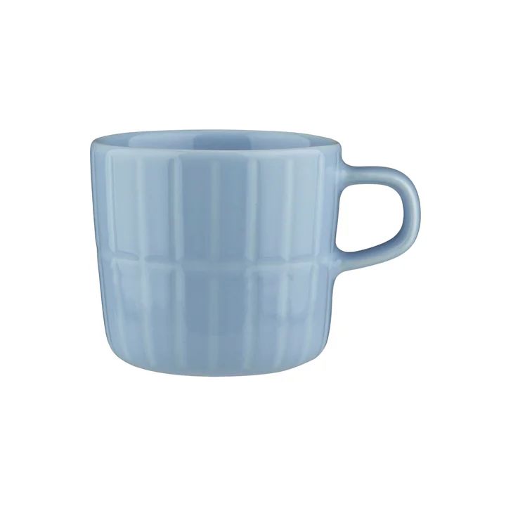Marimekko - Oiva Tiiliskivi mug with handle, 200 ml, blue