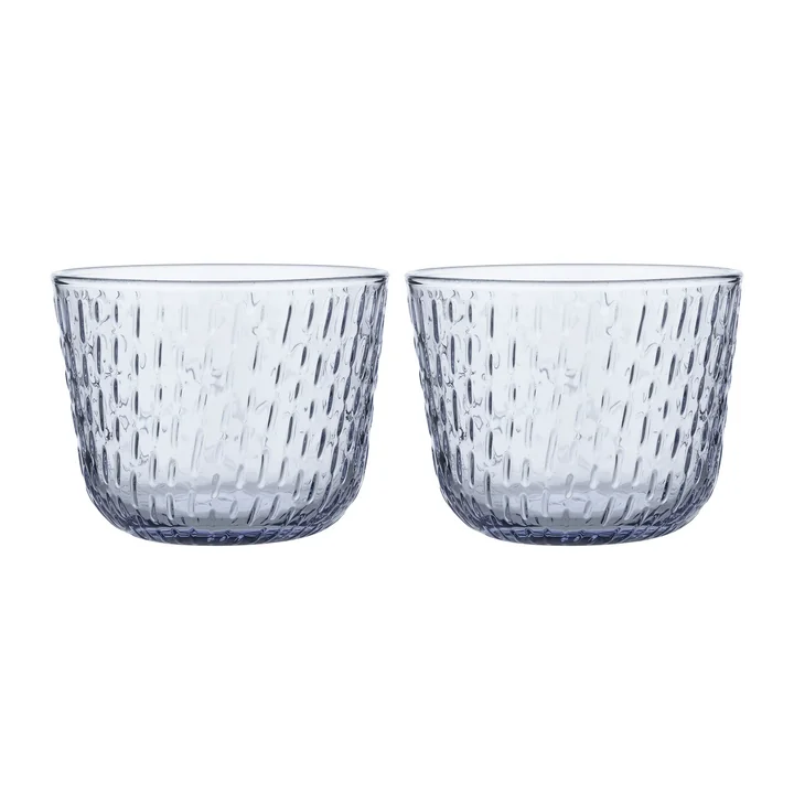 Marimekko - Syksy Glass, 220 ml, lavender (set of 2)