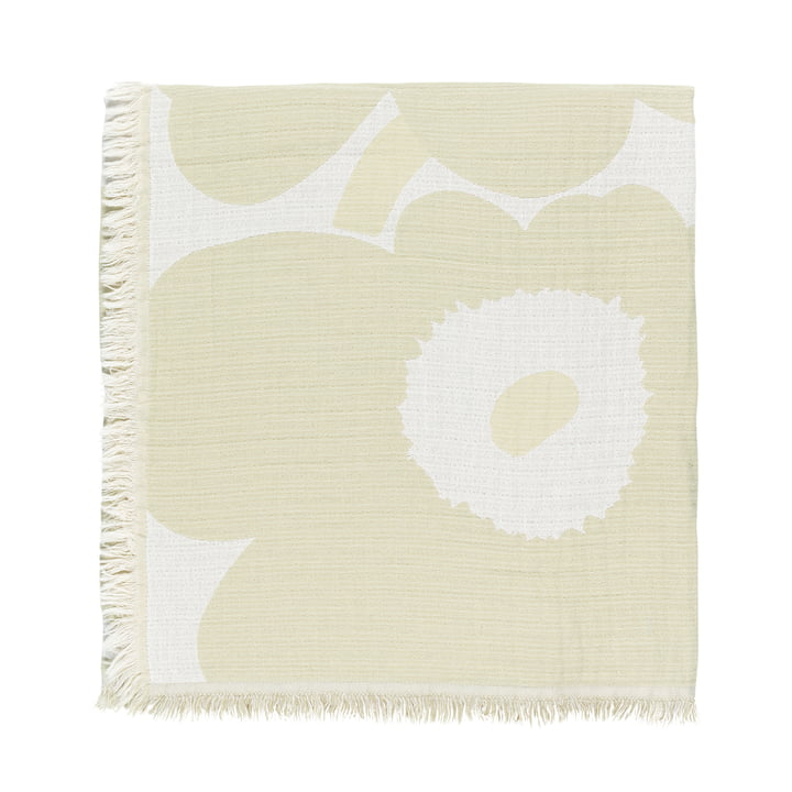 Marimekko - Unikko blanket, 150 x 220 cm, white