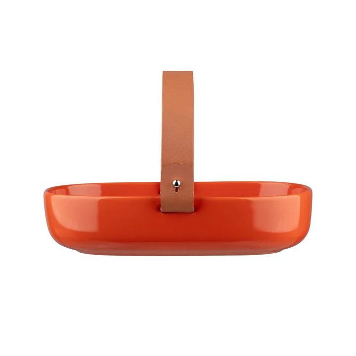 Marimekko - Oiva Koppa serving platter, terra / orange