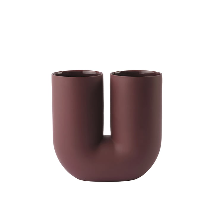 Muuto - Kink Vase, deep red