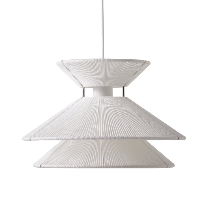 Frandsen - Kiku pendant light, white