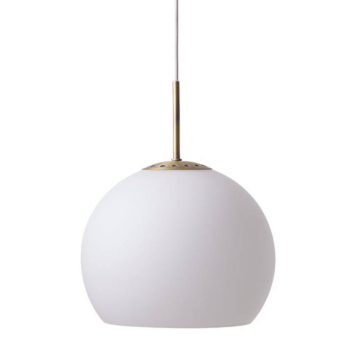 Frandsen - Ball pendant light glass Ø 25 cm, opal white