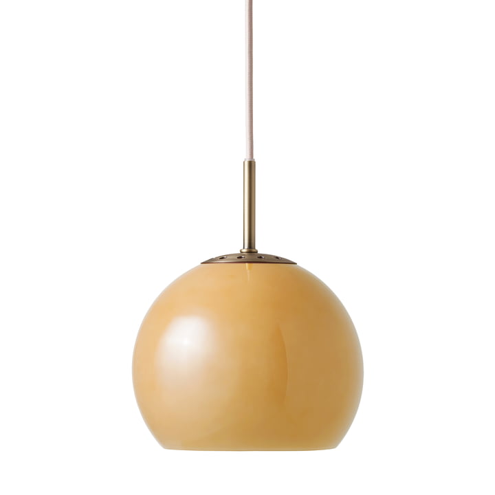 Frandsen - Ball pendant light glass Ø 18 cm, amber