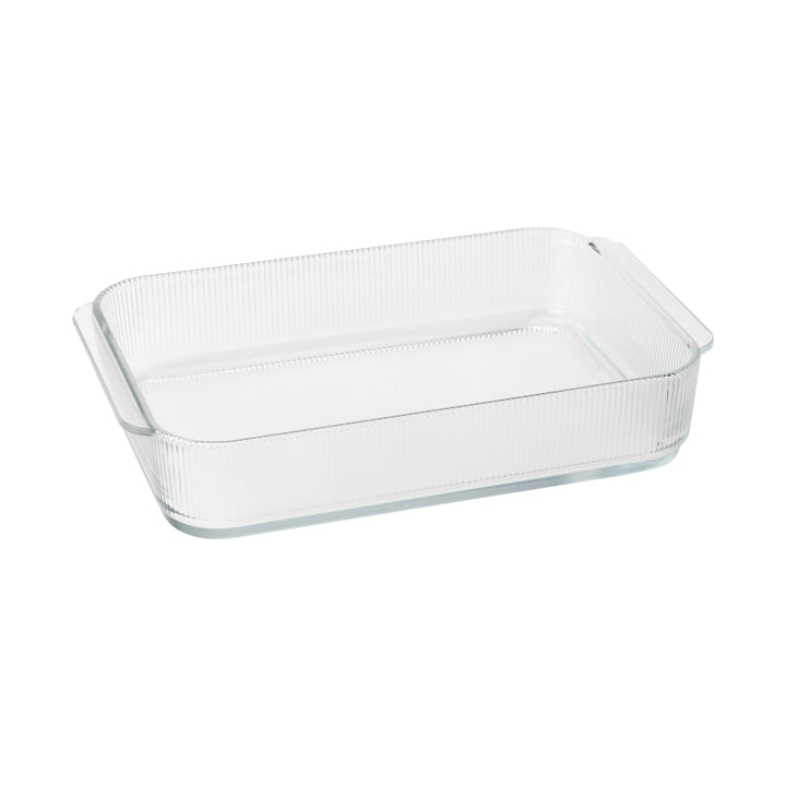 Stelton - Pilastro casserole dish, 33.1 x 20.7 cm, clear