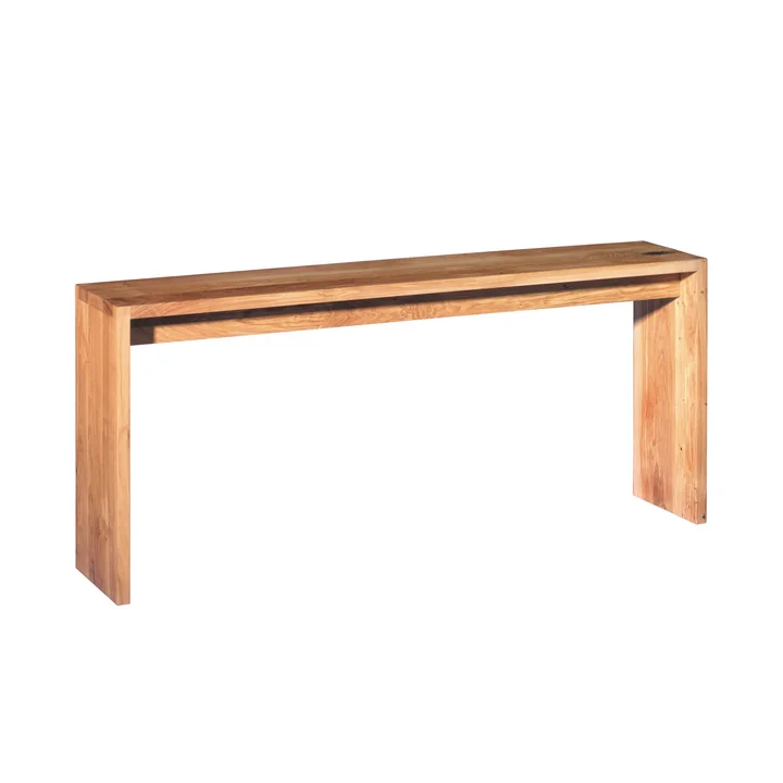 e15 - Alto console 140 x 40 x 85 cm, oiled oak
