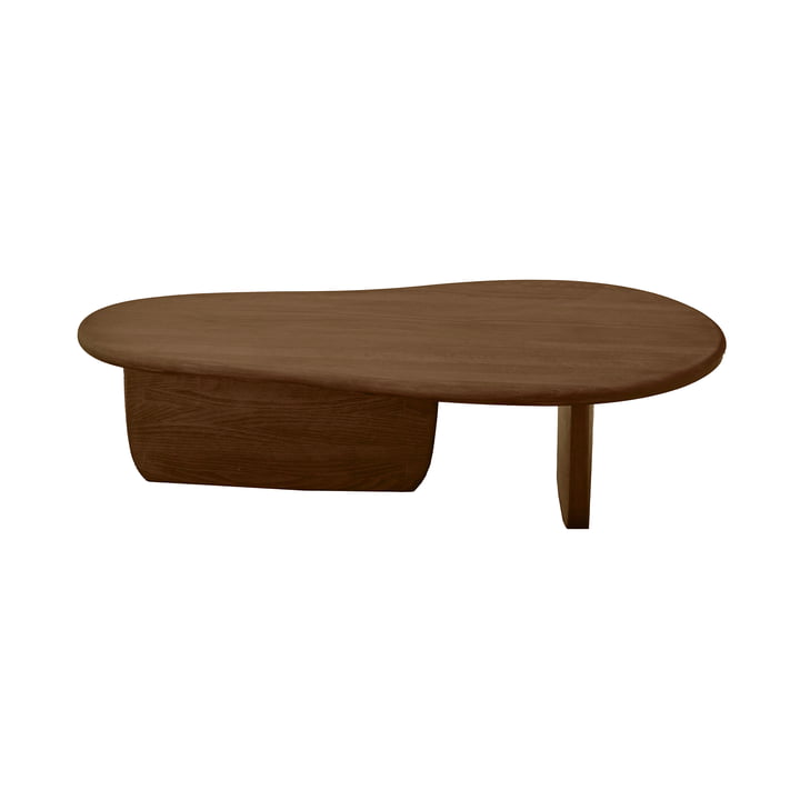 Studio Zondag - Ebb & Flow Coffee table, 120 x 66 cm, smoked beech