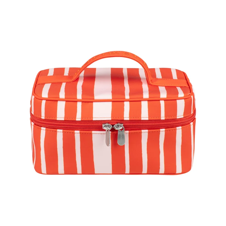 Marimekko - Tuttu Raide cosmetic bag, red / pink
