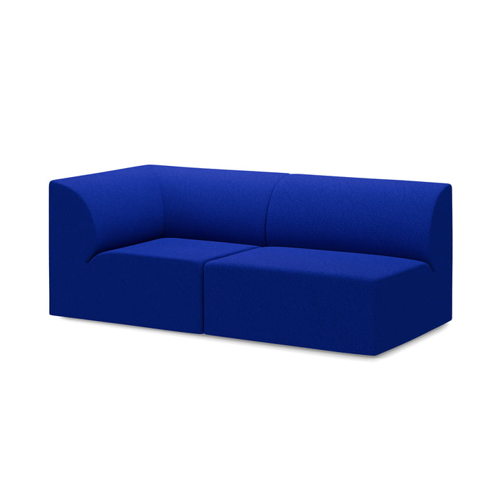 OUT Objekte unserer Tage - Weber 01 2. 5-seater sofa, cobalt blue (Berlin 641 by OUT)