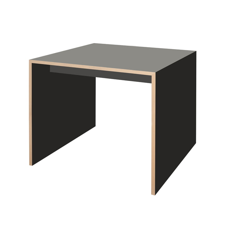 Tojo - freistell Table, 80 x 80 cm, anthracite