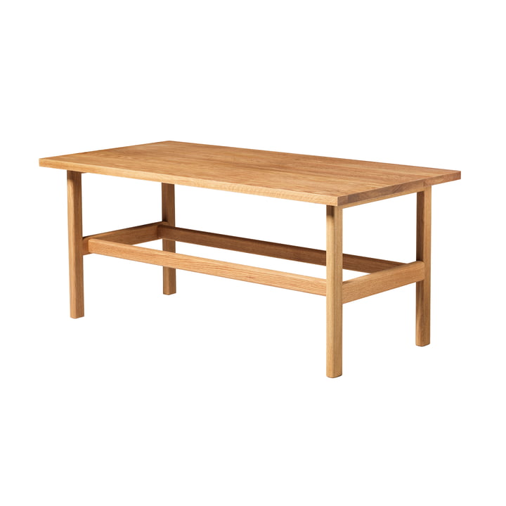 FDB Møbler - D33 Coffee table, 60 x 120 cm, oiled oak