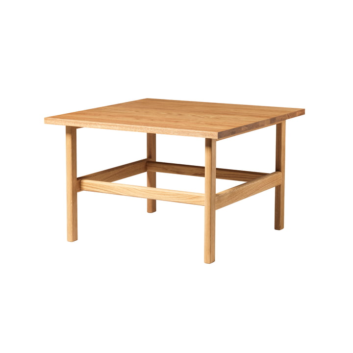 FDB Møbler - D33 Coffee table, 80 x 80 cm, oiled oak