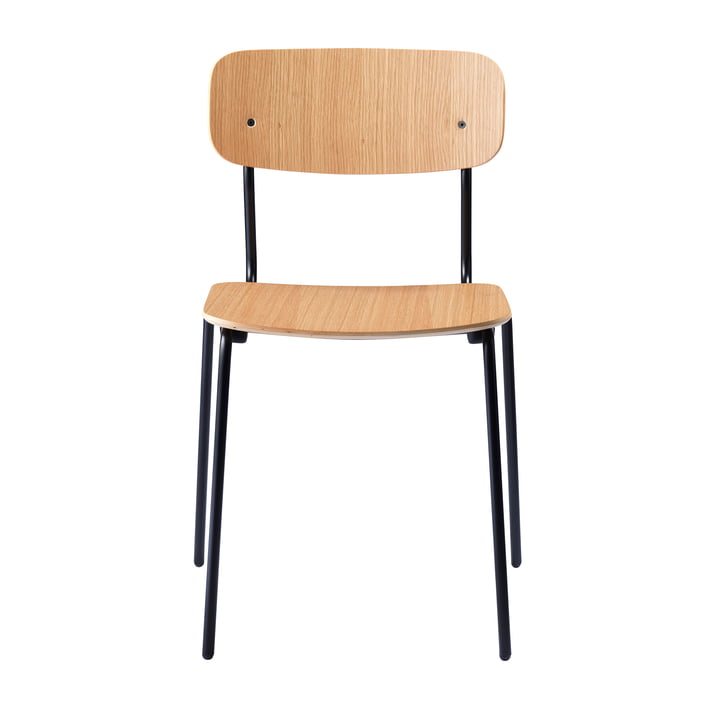 FDB Møbler - J182 Holmen chair, black / oak