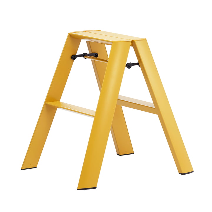 Metaphys - Lucano 2 Step Stool ladder, yellow