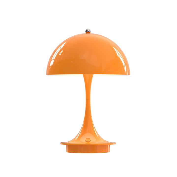 Louis Poulsen - Panthella 160 Portable V3 rechargeable LED table lamp, opaque orange