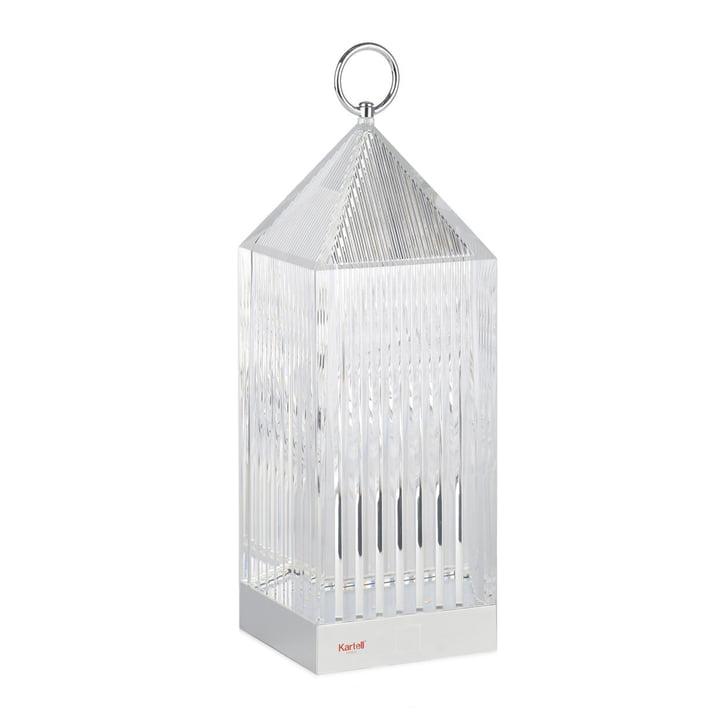 Kartell - Lantern LED light, crystal clear