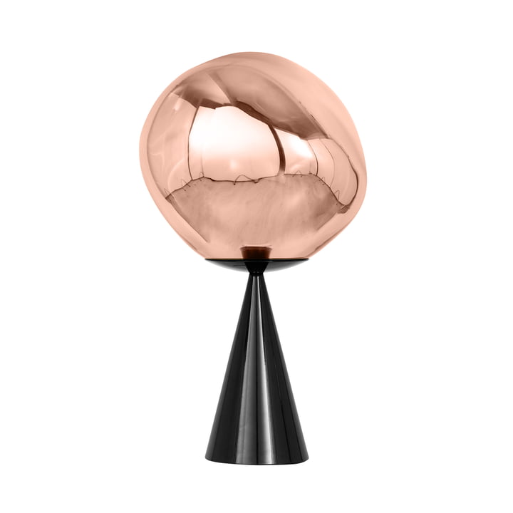 Tom Dixon - Melt Cone Fat LED table lamp, copper / black