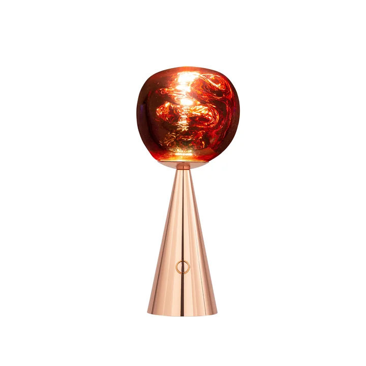 Tom Dixon - Melt LED table lamp with rechargeable battery, copper