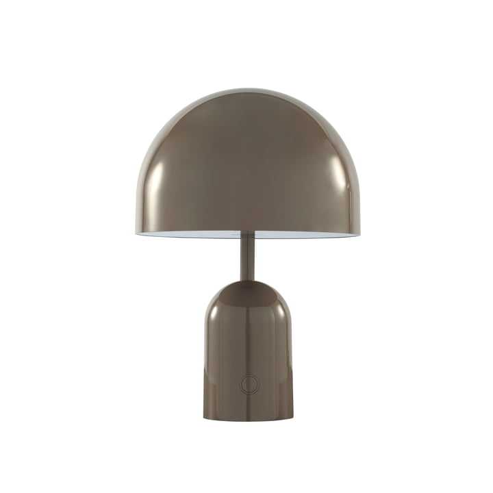 Tom Dixon - Bell LED table lamp with rechargeable battery, taupe