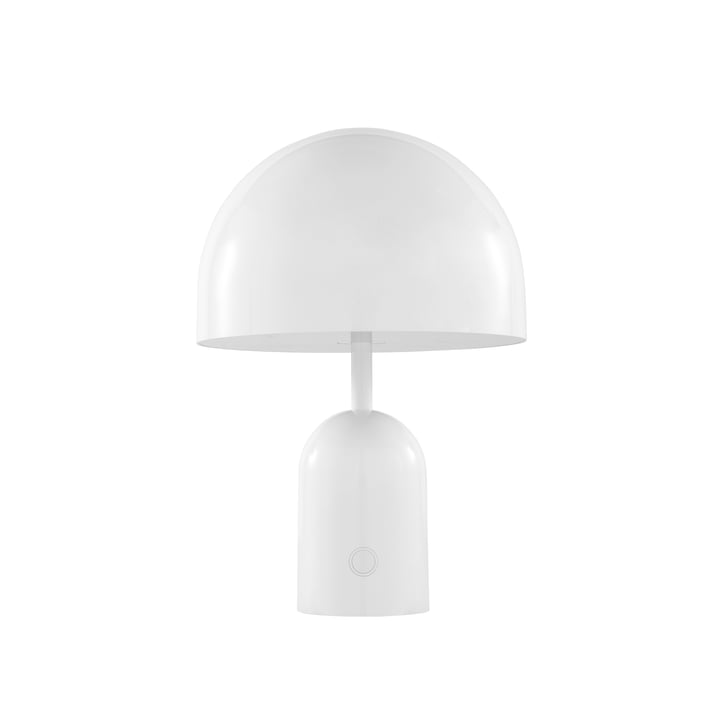 Tom Dixon - Bell LED table lamp with rechargeable battery, white