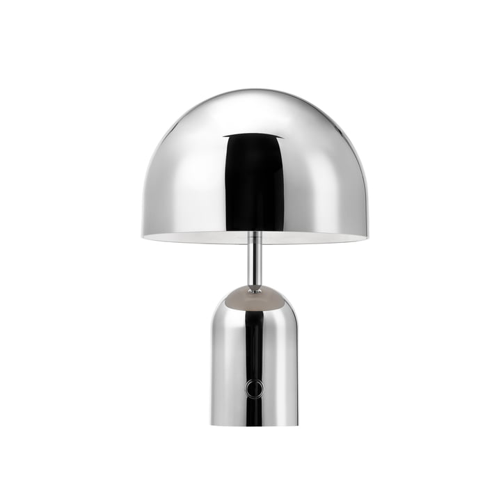 Tom Dixon - Bell LED table lamp with rechargeable battery, silver