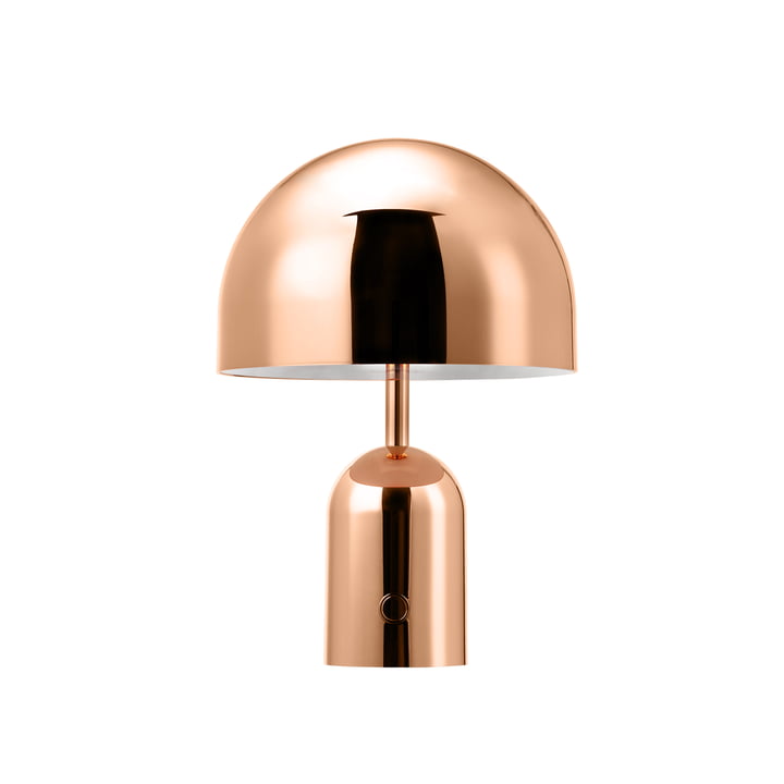 Tom Dixon - Bell LED table lamp with rechargeable battery, copper