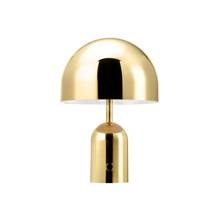 Tom Dixon - Bell LED table lamp with rechargeable battery, gold