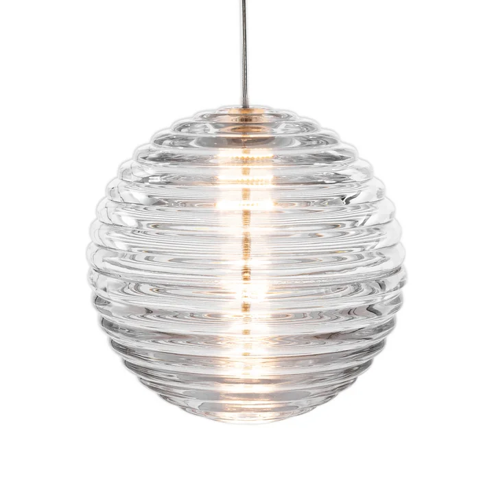 Tom Dixon - Press Sphere LED pendant light, clear