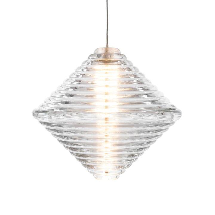 Tom Dixon - Press Cone LED pendant light, clear