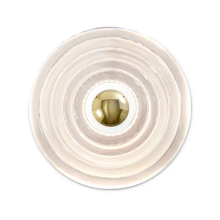 Tom Dixon - Press Surface LED wall light, Large, clear