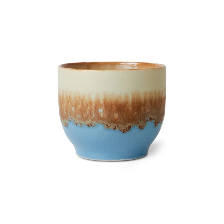 HKliving - 70's Coffee mug, 250 ml, shores