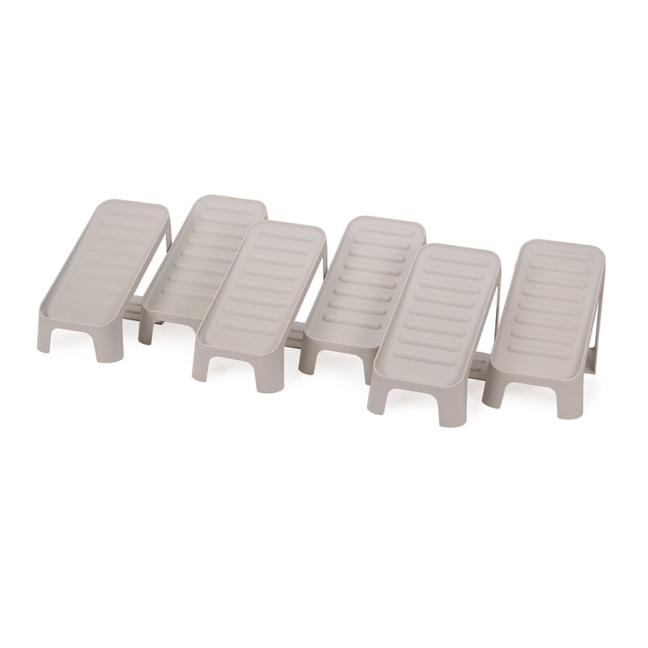 Joseph Joseph - Shoe-in single shoe rack, ecru (6 pcs.)