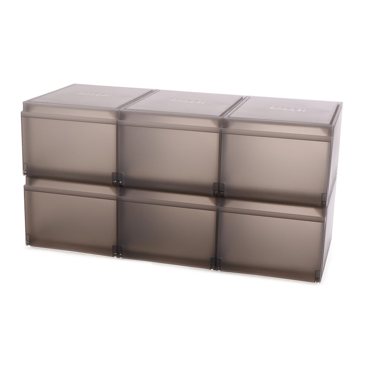 Joseph Joseph - ShoeCase Premium storage box, gray (6 pcs.)