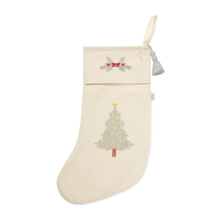 Christmas stocking, nutcracker, back, from Cam Cam Copenhagen