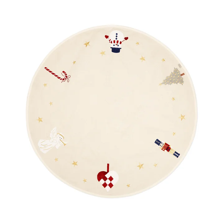 Christmas tree rug, beige from Cam Cam Copenhagen