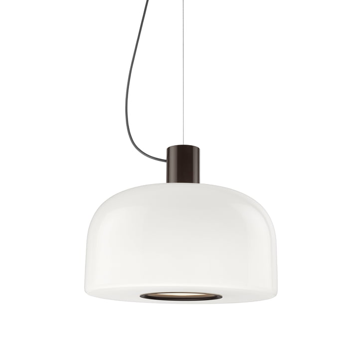 Flos - Bellhop Glass pendant light, choco