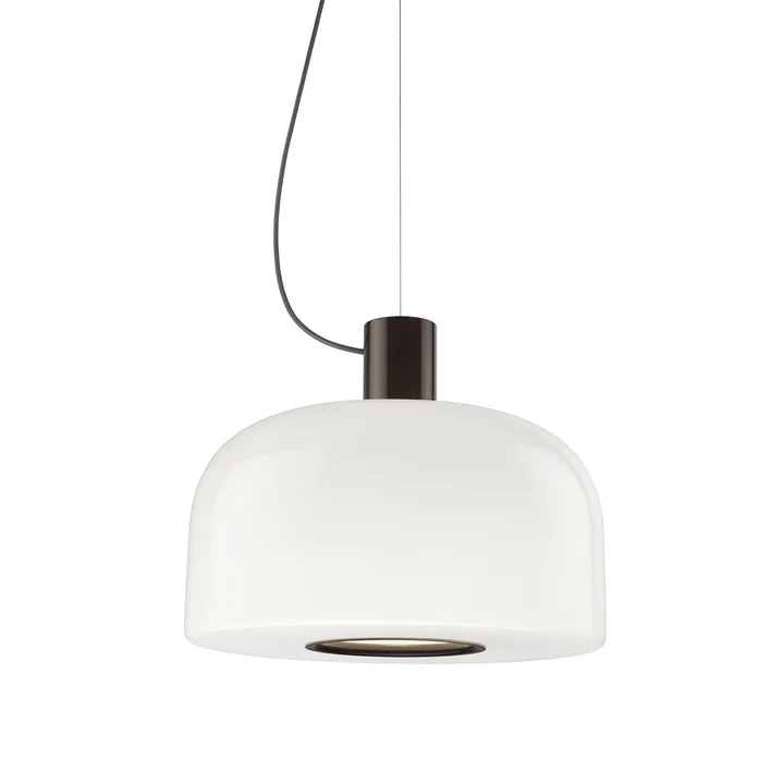 Flos - Bellhop Glass pendant light, choco