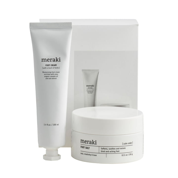 Meraki - Gift box, Foot Spa, white