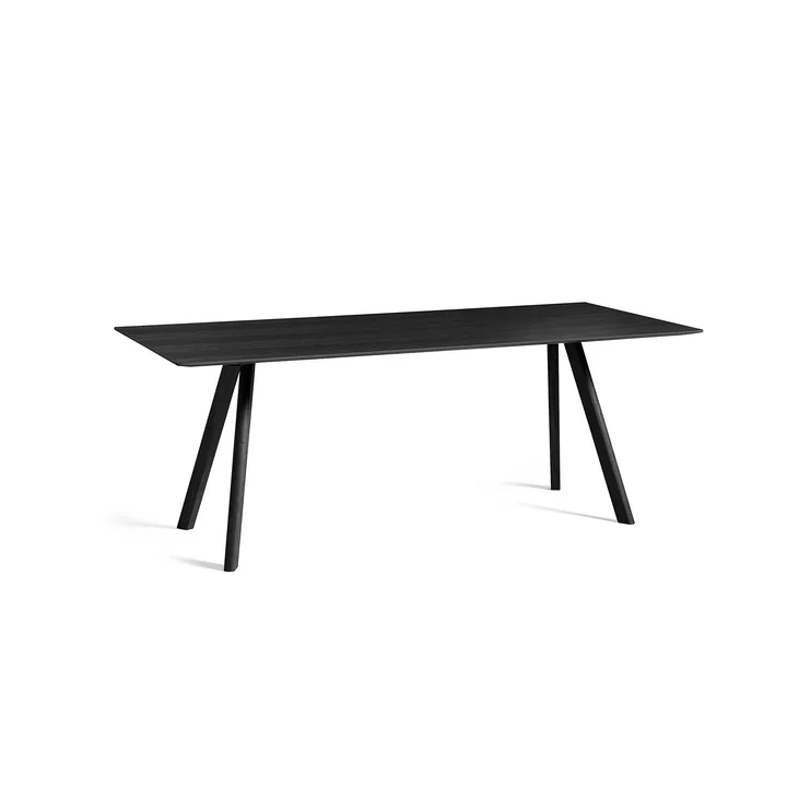 HAY - Copenhague CPH30 2. 0 Dining table 200 x 90 cm, black stained oak