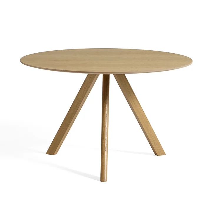 HAY - Copenhague CPH20 2. 0 Table Ø 120 cm, lacquered oak