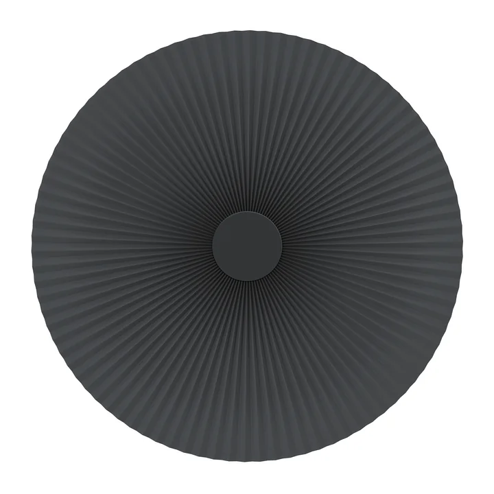 Hartô - Carmen LED wall light M, Ø 90 cm, slate gray (RAL 7016)