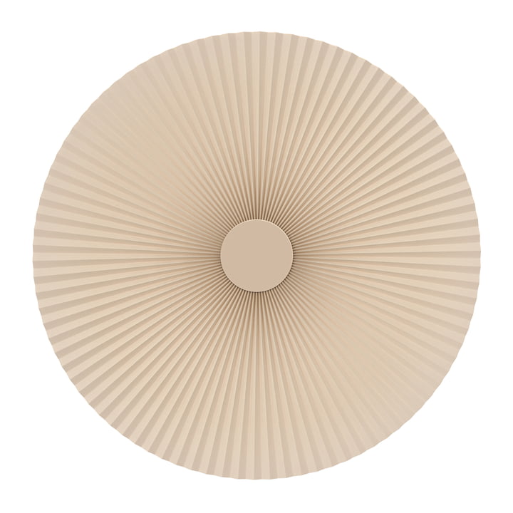 Hartô - Carmen LED wall light M, Ø 90 cm, golden sand (RAL 1015)