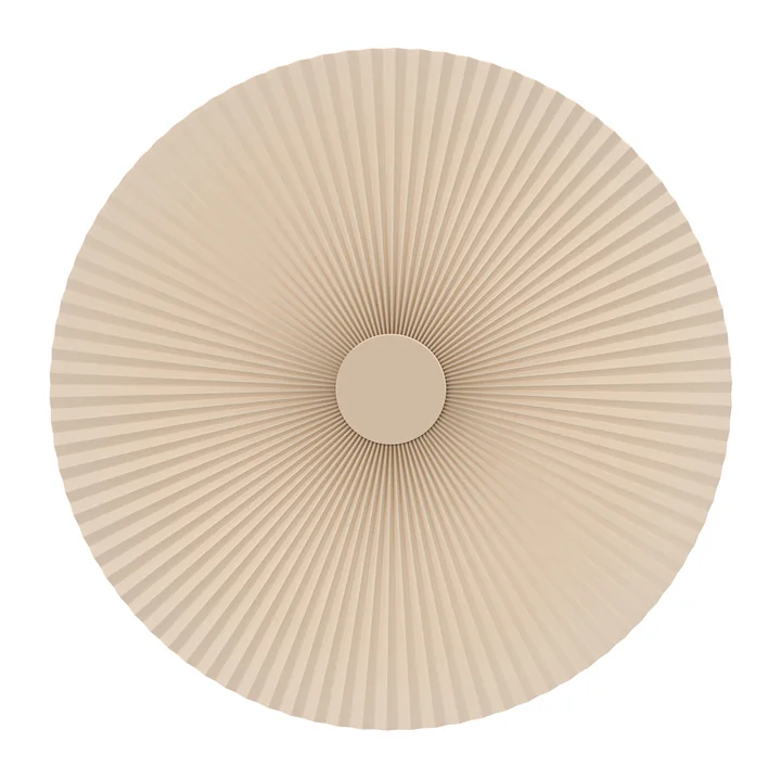 Hartô - Carmen LED wall light M, Ø 90 cm, golden sand (RAL 1015)