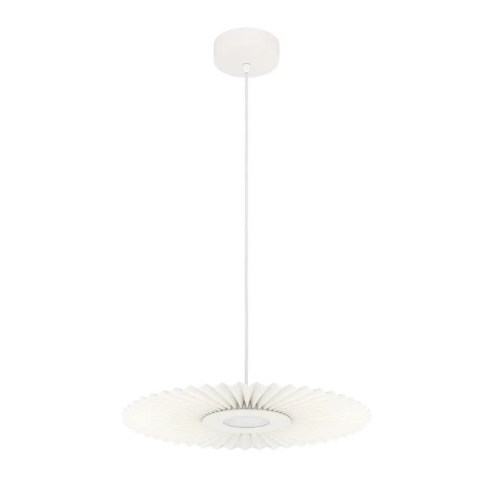 Hartô - Carmen LED pendant light light S, Ø 50 cm, white (RAL 9016)